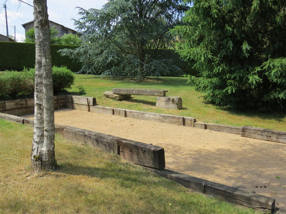 Terrain de pétanque